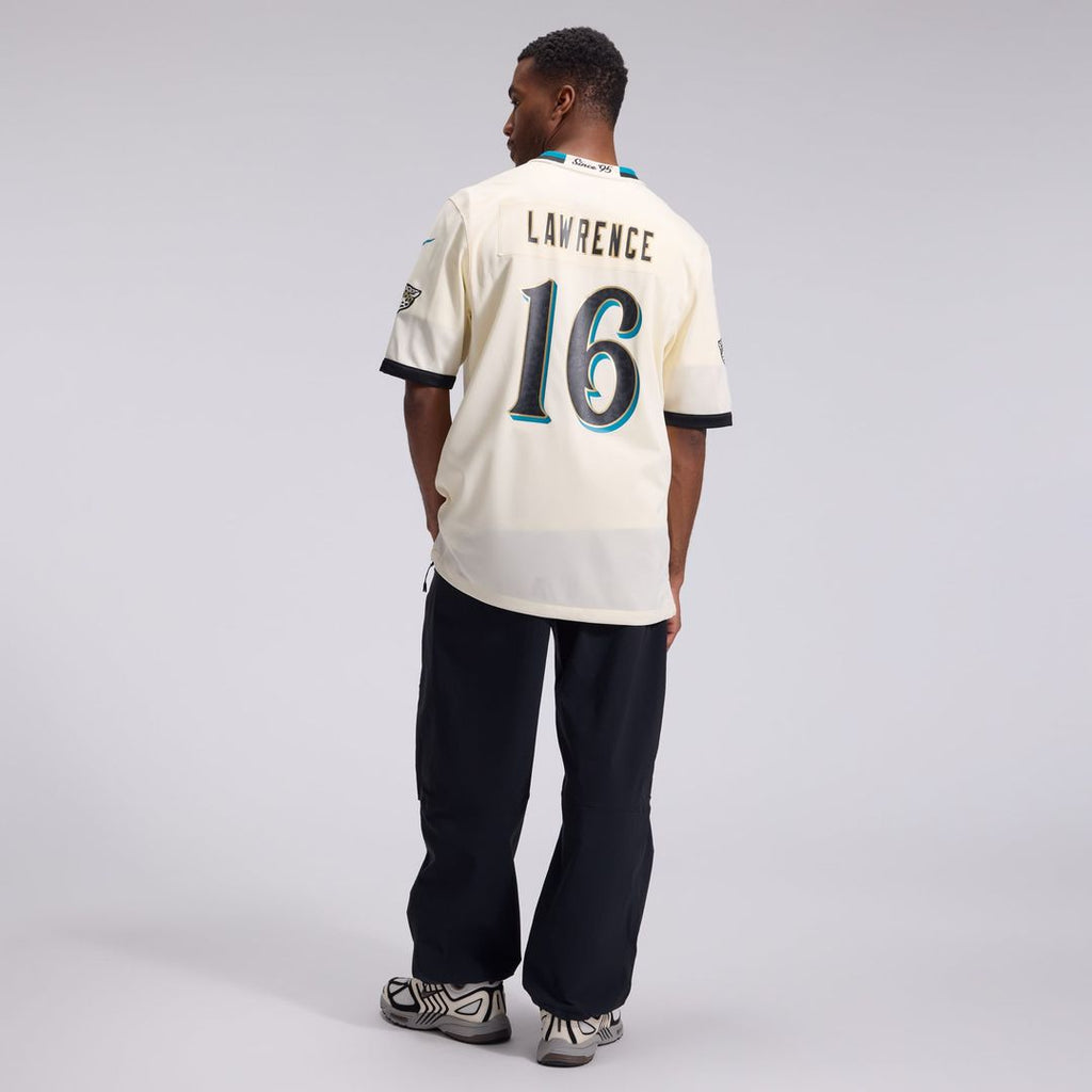 Jacksonville Jaguars Trevor Lawrence Natural 2026 Rivalries Collection Game Jersey product image 5, provided for visual