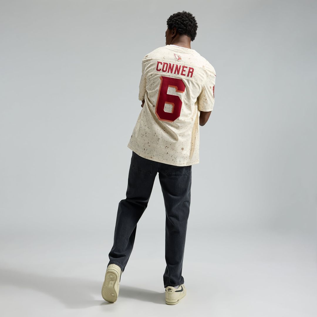 Arizona Cardinals James Conner Natural Rivalries Collection Stitched Limited Jersey product image 5, provided for visual