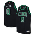 Jayson Tatum Boston Celtics Statement Edition Swingman Jersey - Black - Youth product image 1, provided for visual reference