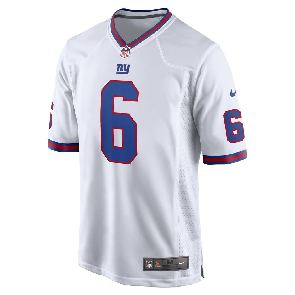 New York Giants Jaxson Dart White Alternate Vintage White Game Jersey product image 2, provided for visual reference and