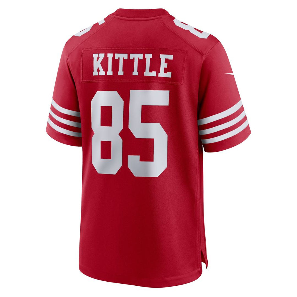 San Francisco 49ers George Kittle Scarlet Player Game Jersey product image 3, provided for visual reference and product