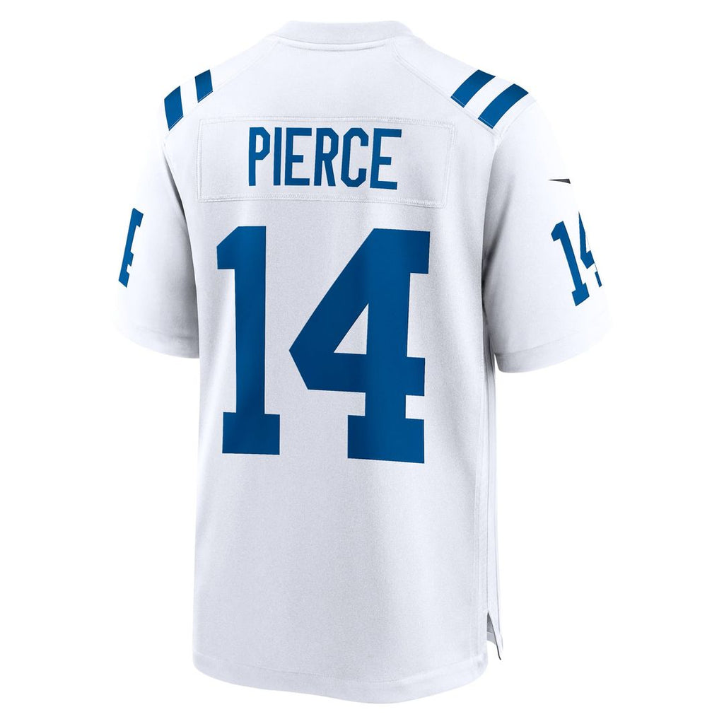 Indianapolis Colts Alec Pierce White Away Game Player Jersey product image 3, provided for visual reference and product