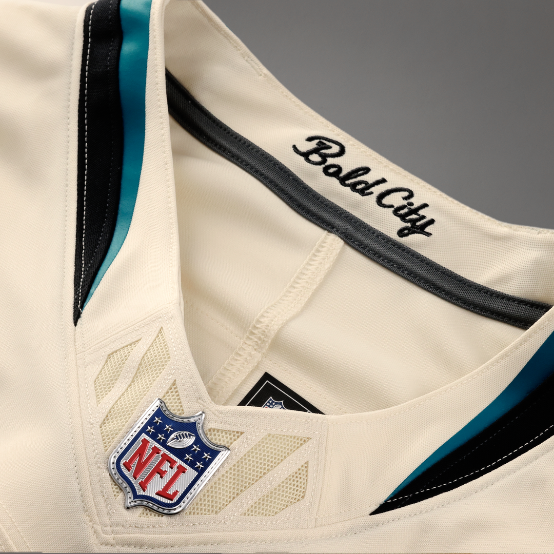 Jacksonville Jaguars Josh Hines-Allen Natural 2026 Rivalries Collection Stitched Limited Jersey product image 6, provided