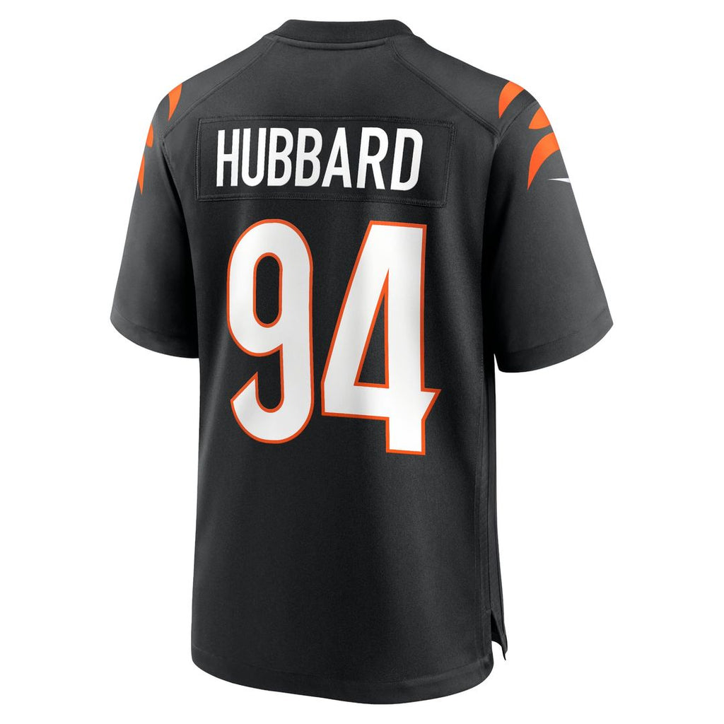 Cincinnati Bengals Sam Hubbard Black Player Game Jersey product image 3, provided for visual reference and product detail