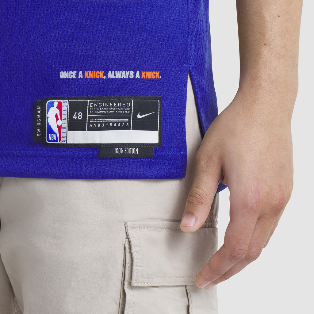 New York Knicks Replica Icon Swingman Jersey - Unisex - Jalen Brunson product image 10, provided for visual reference and