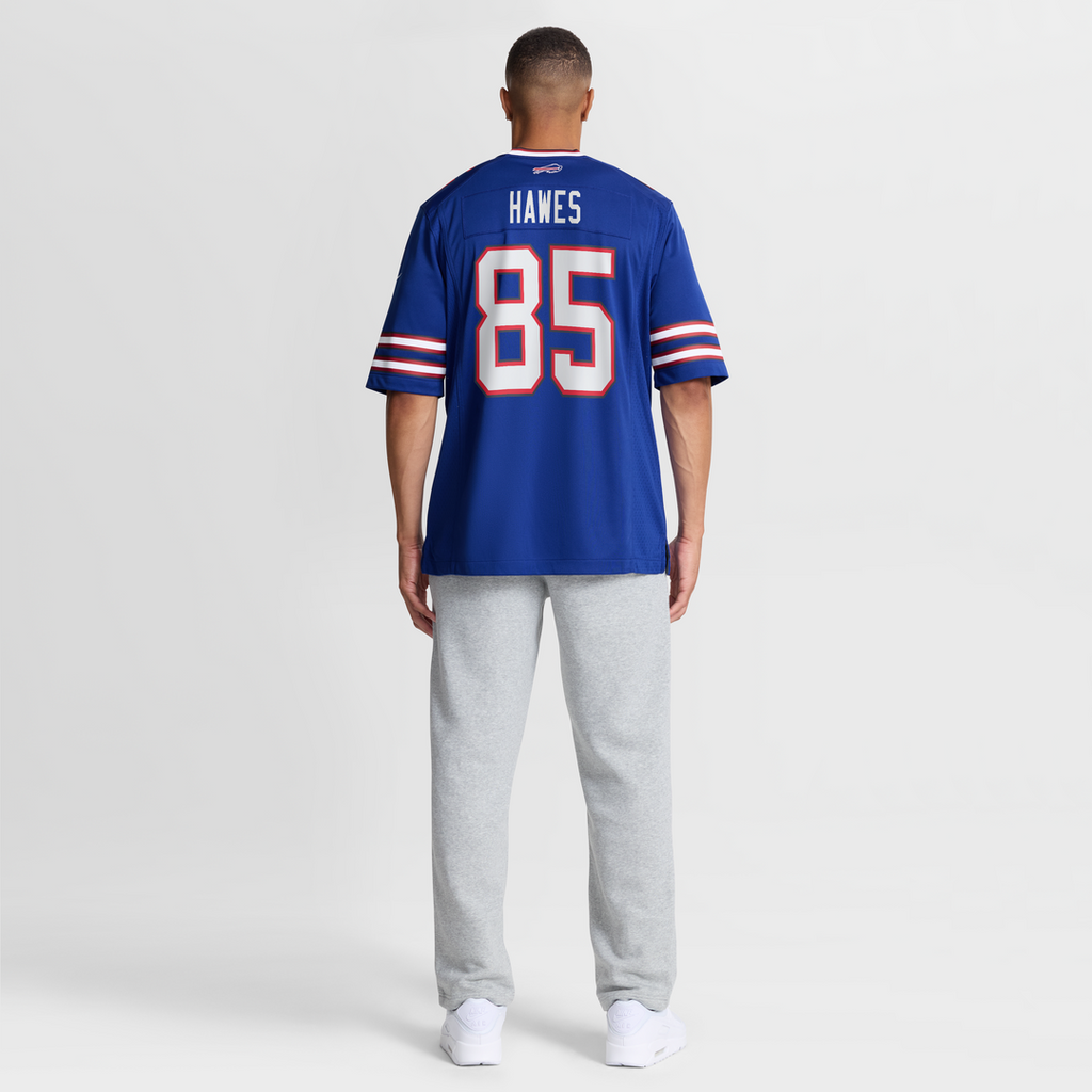 Buffalo Bills Jackson Hawes Royal Team Game Jersey product image 8, provided for visual reference and product detail review