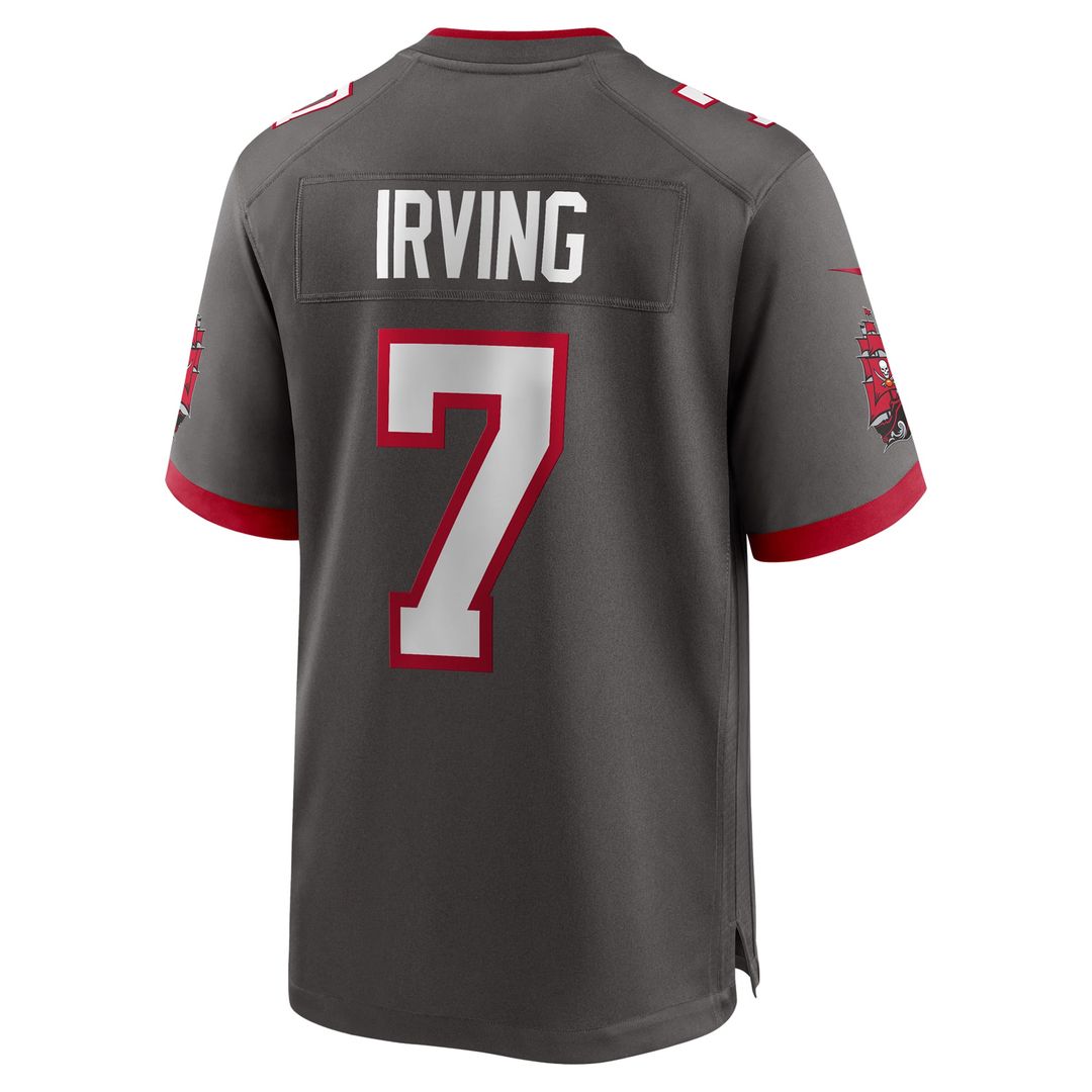 Tampa Bay Buccaneers Bucky Irving Red Game Jersey product image 19, provided for visual reference and product detail review