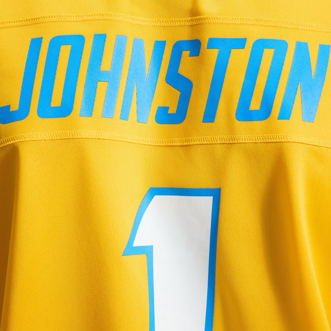 Los Angeles Chargers Quentin Johnston Navy Alternate Super Chargers Game Player Jersey product image 26, provided for visual