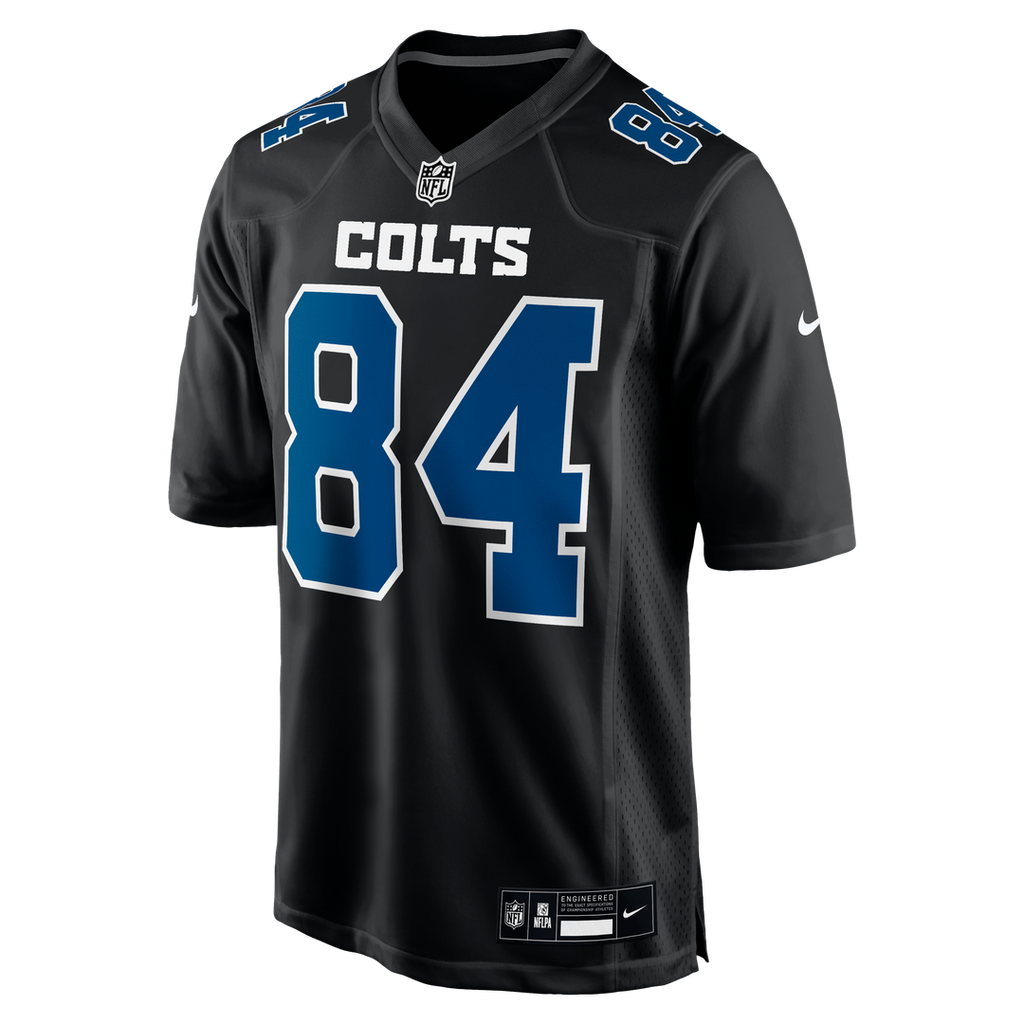 Indianapolis Colts Tyler Warren Carbon Black Fashion Game Jersey product image 5, provided for visual reference and product