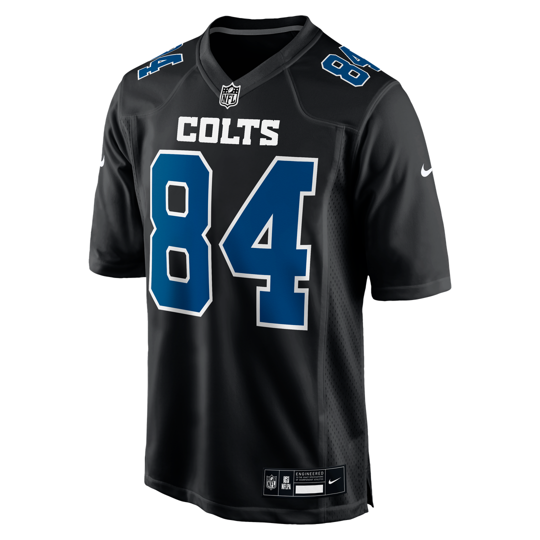 Indianapolis Colts Tyler Warren Carbon Black Fashion Game Jersey product image 5, provided for visual reference and product