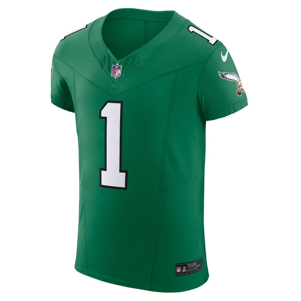 Philadelphia Eagles Jalen Hurts Midnight Green Team Vapor F.U.S.E. Elite Jersey product image 12, provided for visual