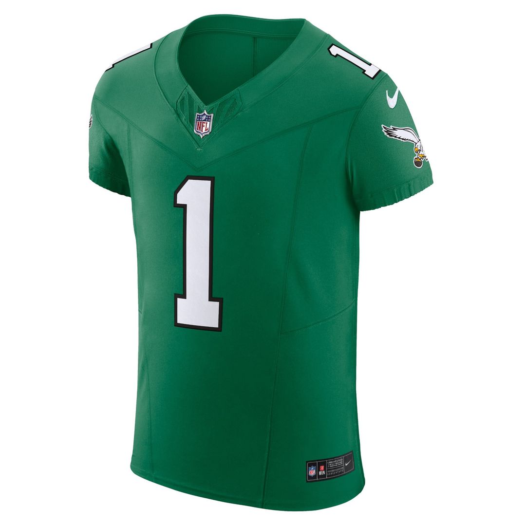 Philadelphia Eagles Jalen Hurts Midnight Green Team Vapor F.U.S.E. Elite Jersey product image 12, provided for visual