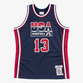 Chris Mullin USA Basketball 1992 Authentic Jersey product image 1, provided for visual reference and product detail review