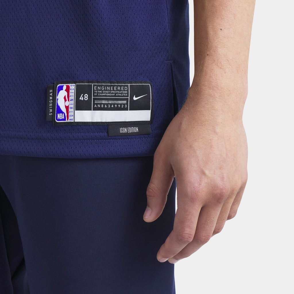 Minnesota Timberwolves Replica Swingman Icon Jersey - Unisex product image 10, provided for visual reference and product