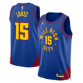 Nikola Jokić Denver Nuggets Statement Edition Swingman Jersey - Blue - Unisex product image 1, provided for visual reference