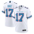 Tennessee Titans Chimere Dike White Game Jersey product image 1, provided for visual reference and product detail review