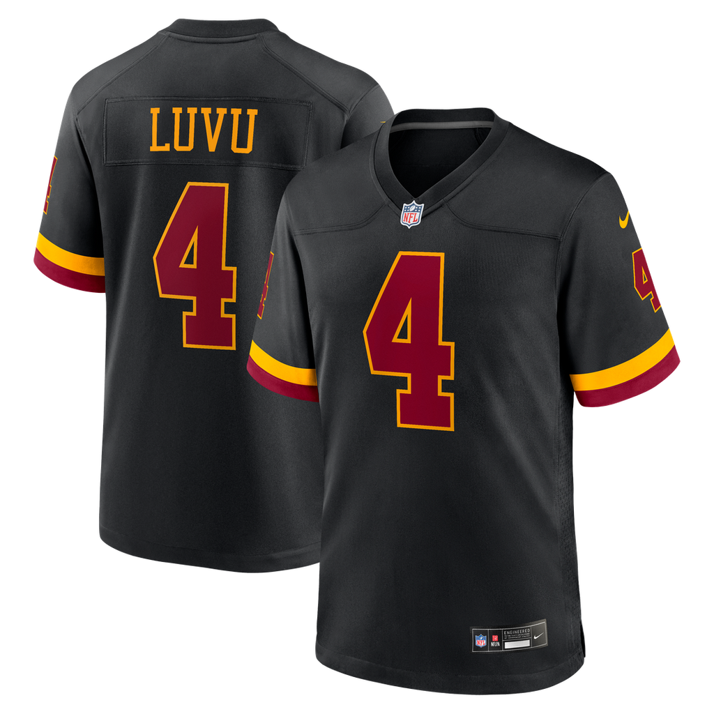Washington Commanders Frankie Luvu Burgundy Game Jersey product image 34, provided for visual reference and product detail