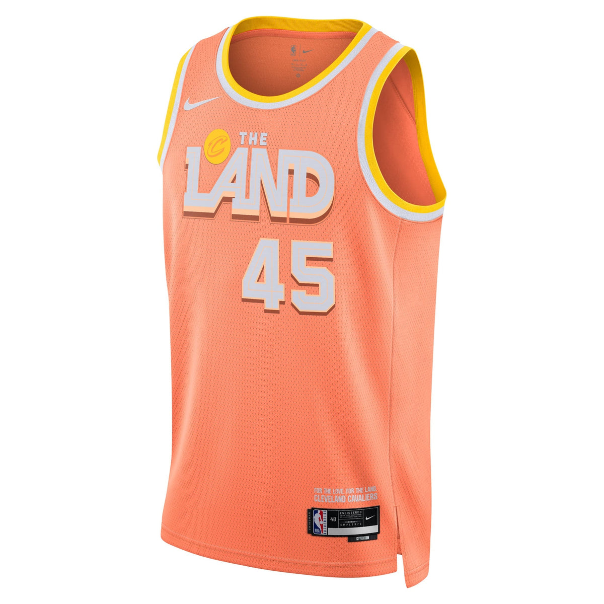 Donovan Mitchell Cleveland Cavaliers 2025/26 City Edition Swingman Jersey - Orange - Unisex product image 3, provided for