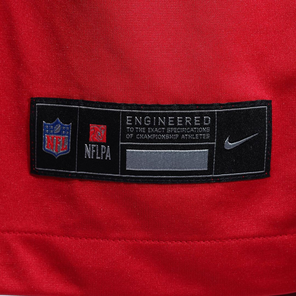 San Francisco 49ers Nick Bosa Scarlet Team Game Jersey product image 6, provided for visual reference and product detail