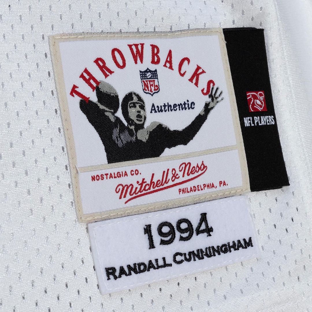 Philadelphia Eagles 1992 Randall Cunningham Green Authentic Throwback Retired Player Jersey product image 12, provided for