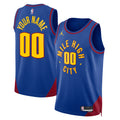 Denver Nuggets Statement Swingman Basketball Jersey - Custom - Unisex product image 1, provided for visual reference and