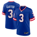 New York Giants Abdul Carter Royal Alternate 2 Game Jersey product image 1, provided for visual reference and product detail