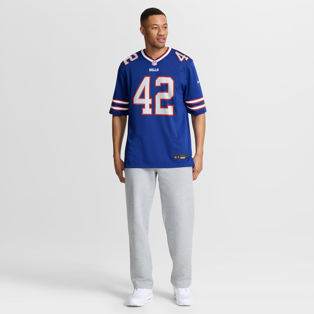 Buffalo Bills Dorian Williams Royal Home Game Jersey product image 7, provided for visual reference and product detail review