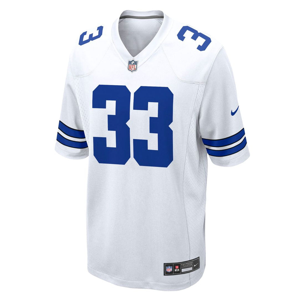 Dallas Cowboys Javonte Williams White Game Jersey product image 5, provided for visual reference and product detail review