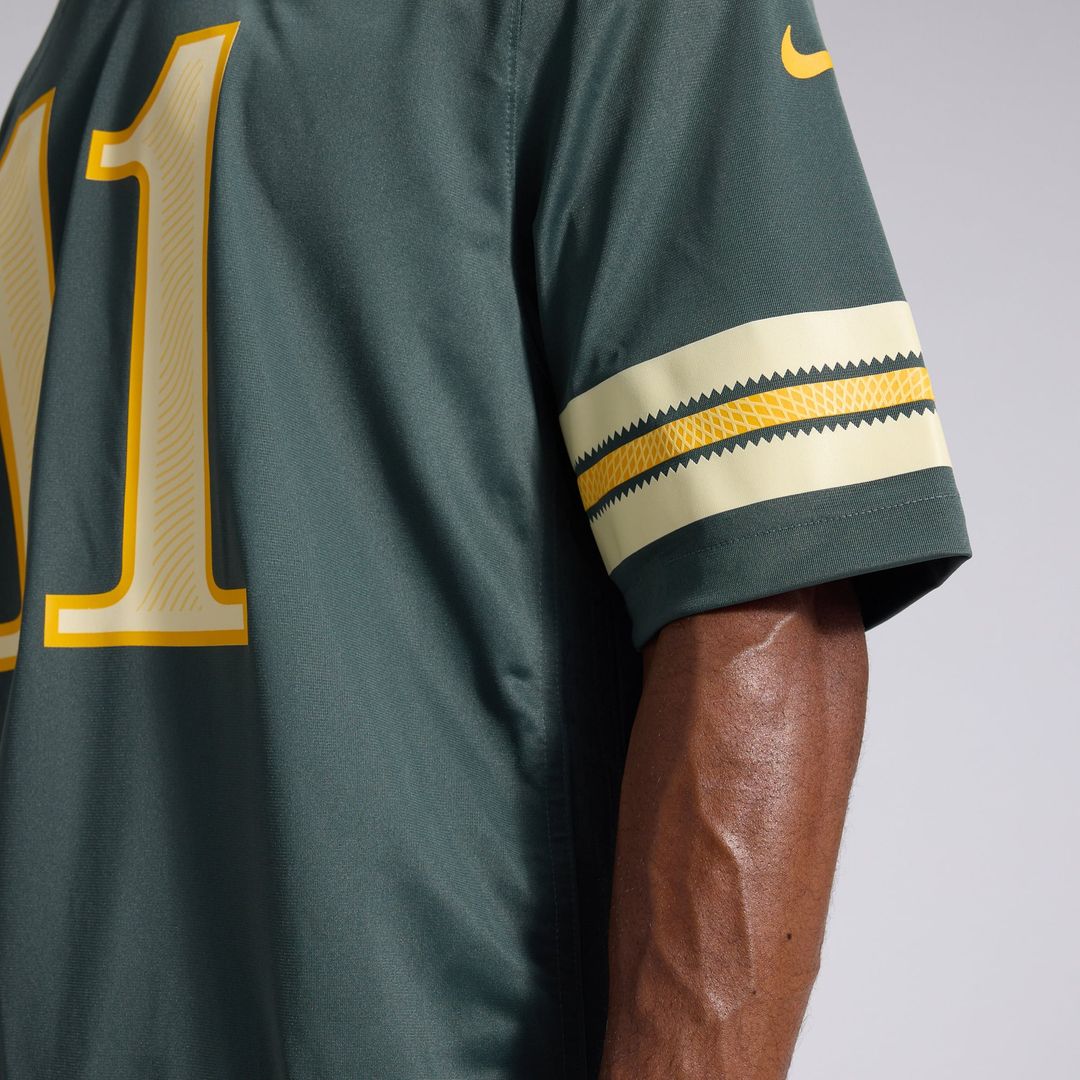 Green Bay Packers Jayden Reed Green 2026 Rivalries Collection Game Jersey product image 12, provided for visual reference