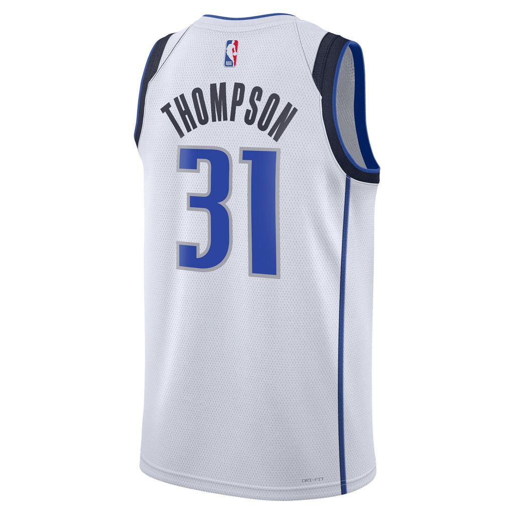 Klay Thompson Dallas Mavericks Association Edition Swingman Jersey - White - Unisex product image 4, provided for visual