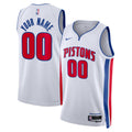 Detroit Pistons Association Swingman Basketball Jersey - Custom - Unisex product image 1, provided for visual reference and