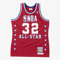 NBA All - Star West Authentic Basketball Jersey Magic Johnson 1988 product image 1, provided for visual reference and