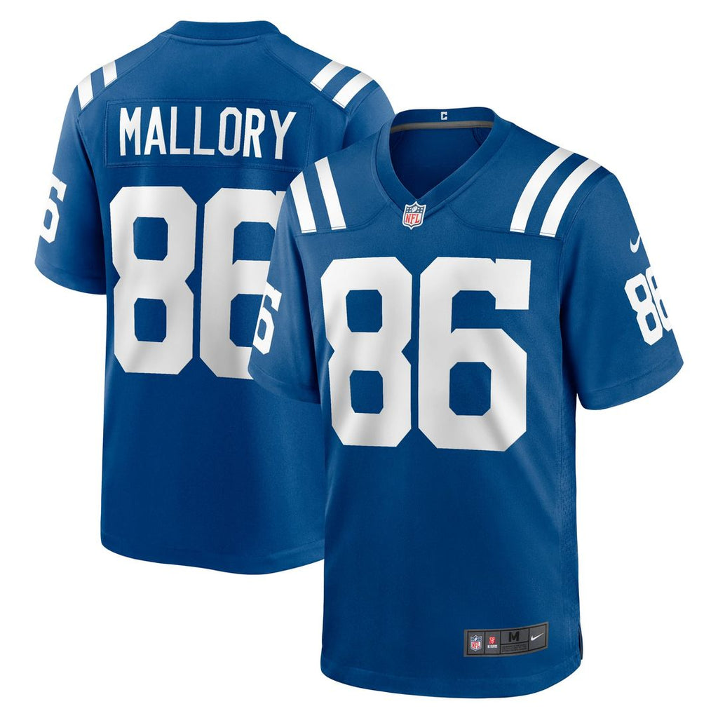 Indianapolis Colts Will Mallory Royal Team Game Jersey product image 1, provided for visual reference and product detail
