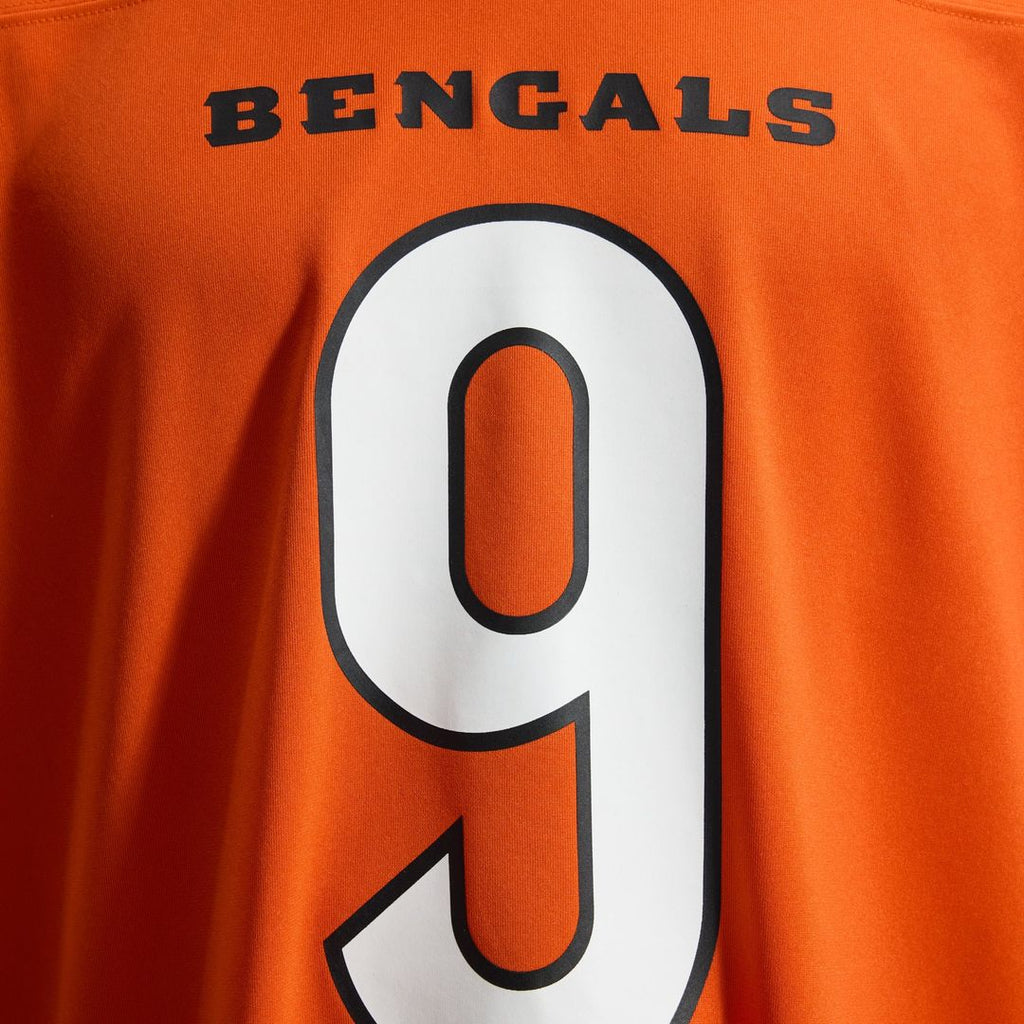 Cincinnati Bengals Joe Burrow Orange Alternate Game Jersey product image 24, provided for visual reference and product