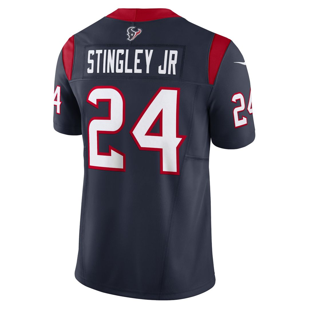 Houston Texans Derek Stingley Jr. Navy Vapor F.U.S.E. Limited Jersey product image 3, provided for visual reference and