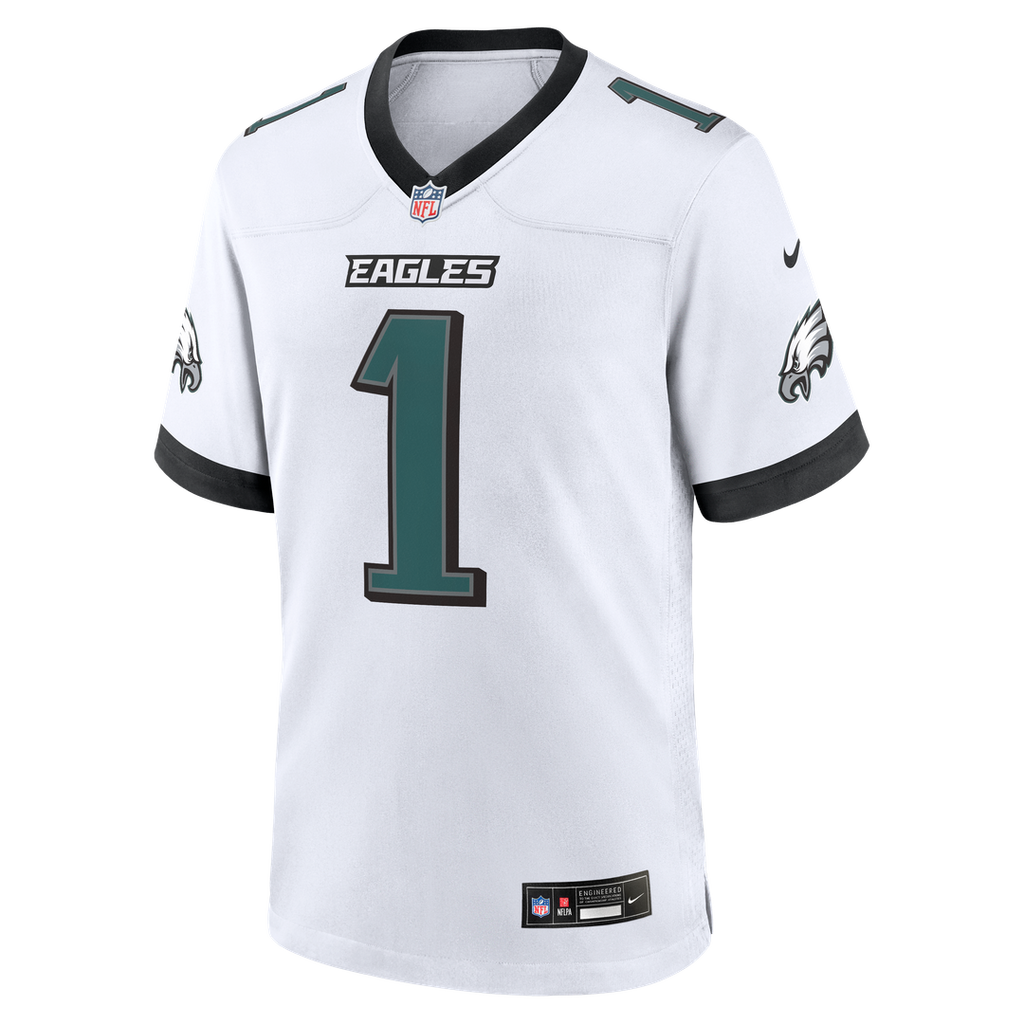 Philadelphia Eagles Jalen Hurts Midnight Green Team Game Jersey product image 41, provided for visual reference and product