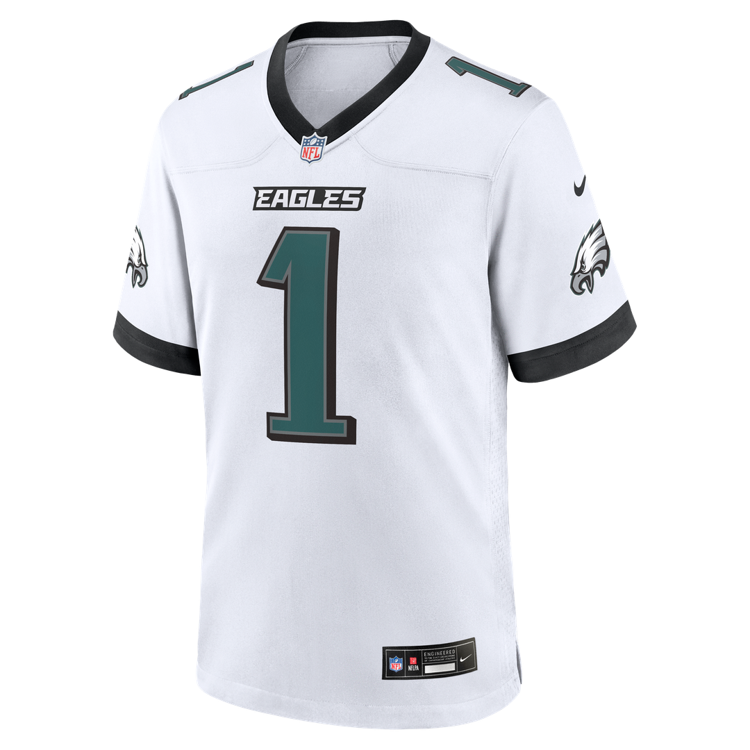 Philadelphia Eagles Jalen Hurts Midnight Green Team Game Jersey product image 41, provided for visual reference and product
