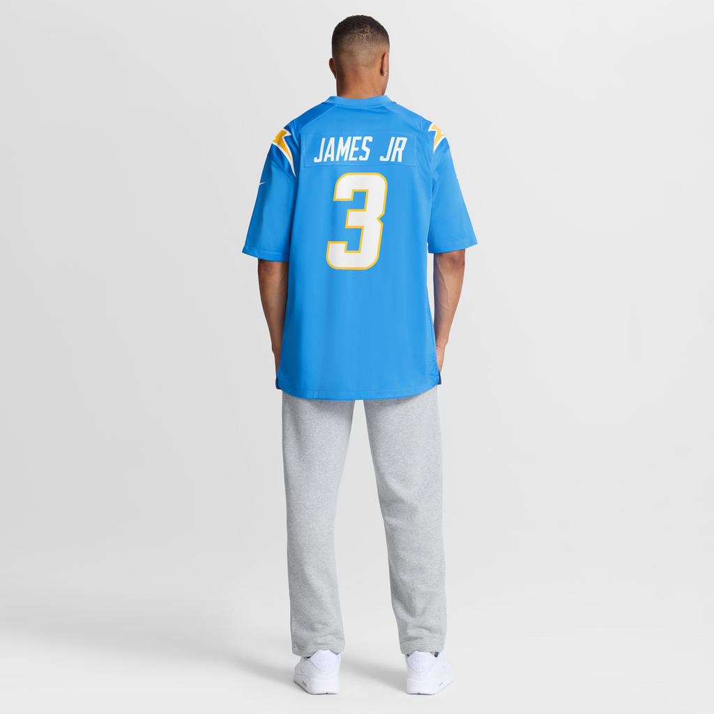 Los Angeles Chargers Derwin James Jr. Powder Blue Game Jersey product image 8, provided for visual reference and product