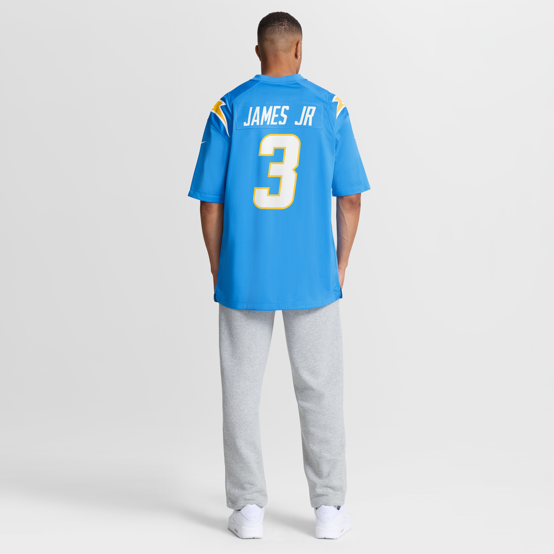 Los Angeles Chargers Derwin James Jr. Powder Blue Game Jersey product image 8, provided for visual reference and product