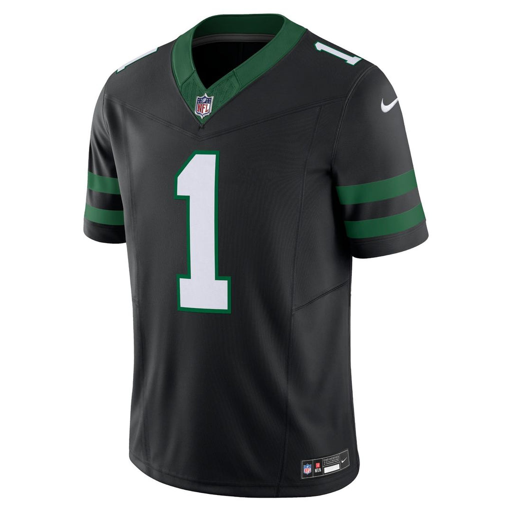 New York Jets Ahmad Sauce Gardner Legacy White Vapor F.U.S.E. Limited Jersey product image 8, provided for visual reference