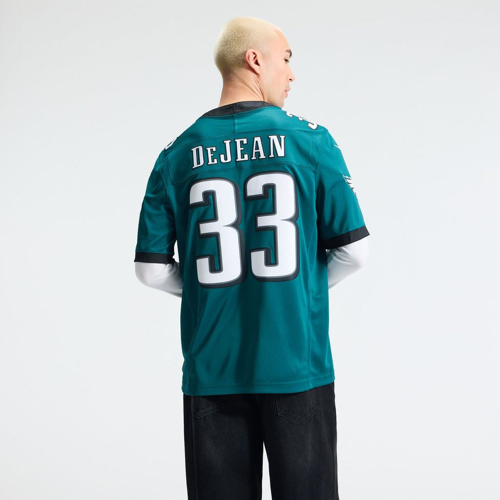 Philadelphia Eagles Cooper DeJean Midnight Green Team Vapor F.U.S.E. Stitched Limited Jersey product image 3, provided for