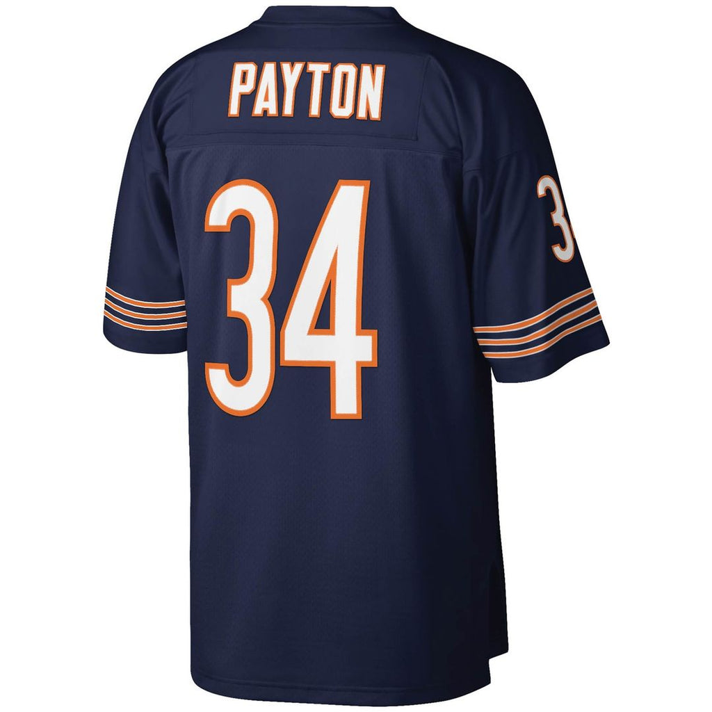 Chicago Bears Walter Payton Navy Legacy Replica Jersey product image 3, provided for visual reference and product detail