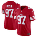 San Francisco 49ers Nick Bosa Scarlet Vapor F.U.S.E. Limited Jersey product image 1, provided for visual reference and