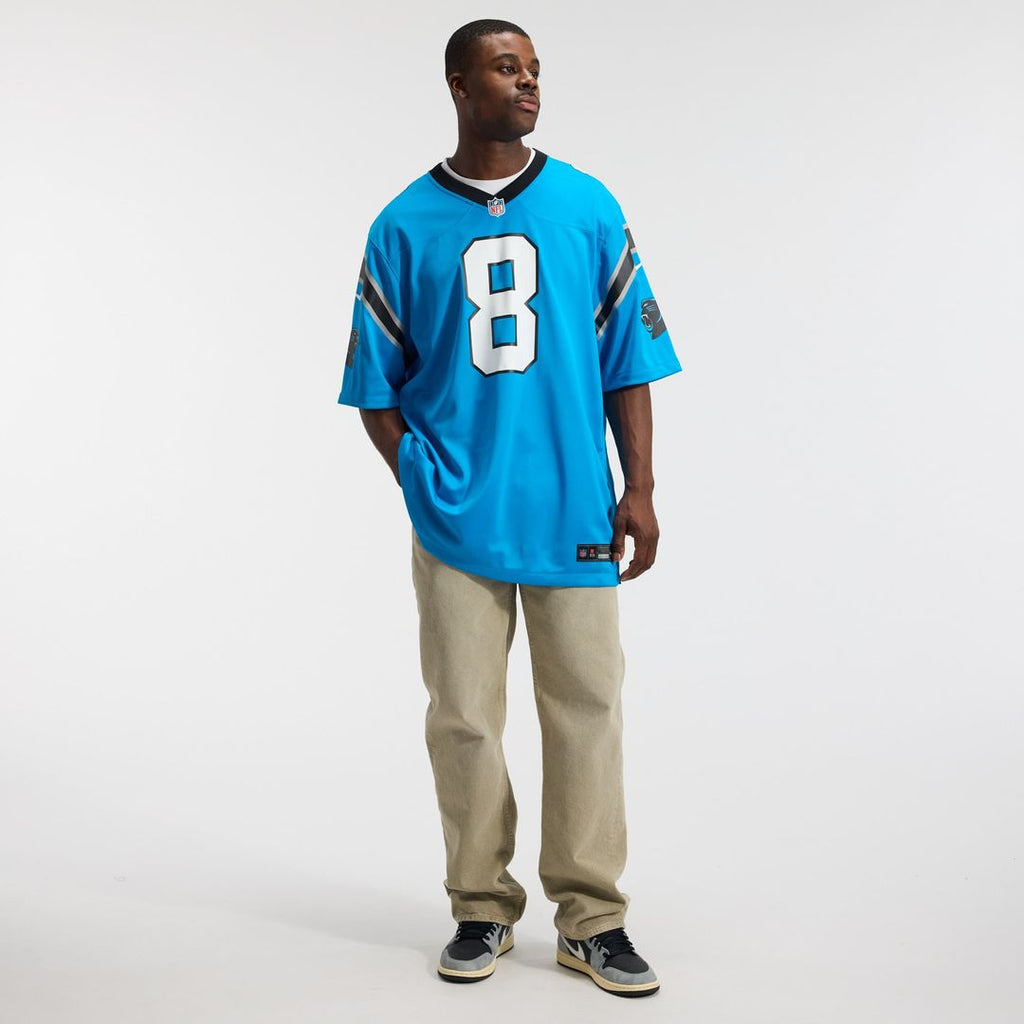 Carolina Panthers Jaycee Horn Blue Alternate Game Jersey product image 4, provided for visual reference and product detail