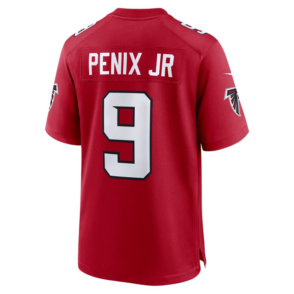 Atlanta Falcons Michael Penix Jr. White Game Jersey product image 27, provided for visual reference and product detail review