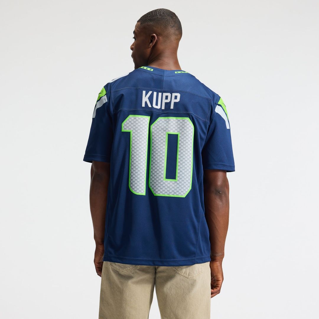 Seattle Seahawks Cooper Kupp College Navy Team Vapor F.U.S.E. Stitched Limited Jersey product image 3, provided for visual