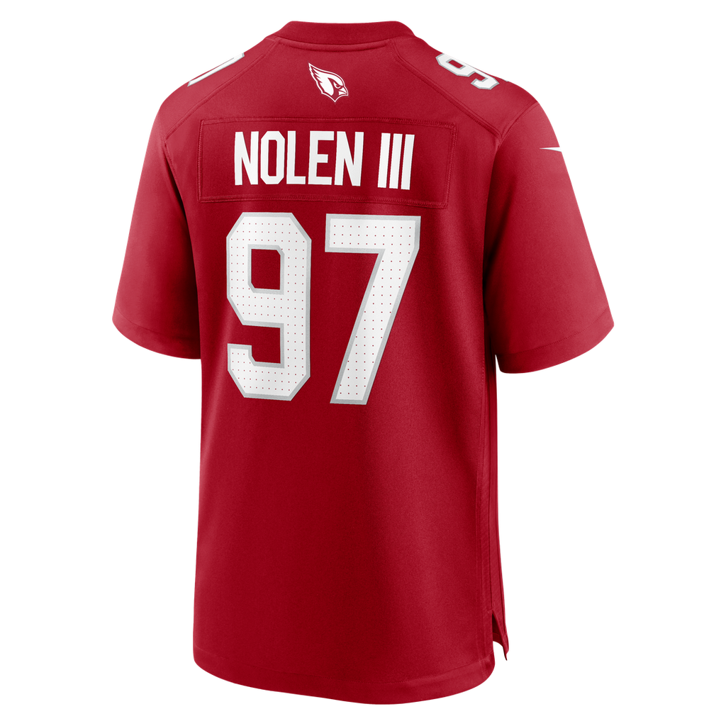 Arizona Cardinals Walter Nolen Cardinal Game Player Jersey product image 3, provided for visual reference and product detail