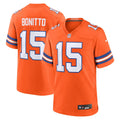 Denver Broncos Nik Bonitto Orange Alternate 2 Mile High Collection 1977 Throwback Game Jersey product image 1, provided for