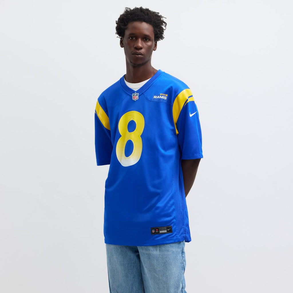 Los Angeles Rams Jared Verse Royal Player Game Jersey product image 14, provided for visual reference and product detail