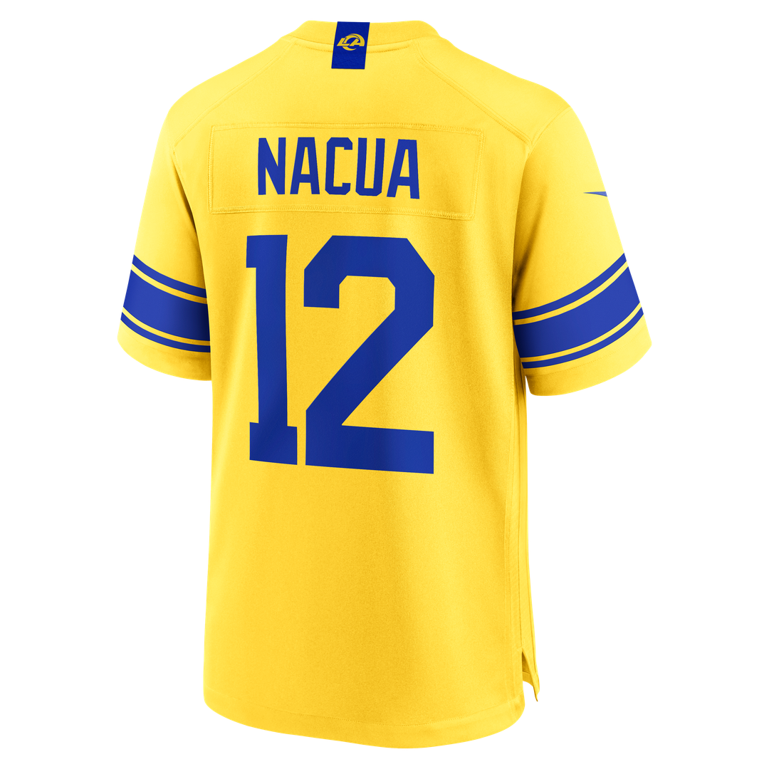 Los Angeles Rams Puka Nacua Classic Sol Game Jersey product image 3, provided for visual reference and product detail review